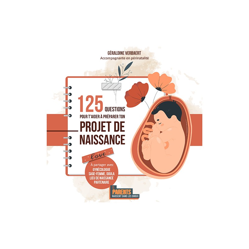 EBook 125 questions pour t'aider à préparer ton projet de naissance